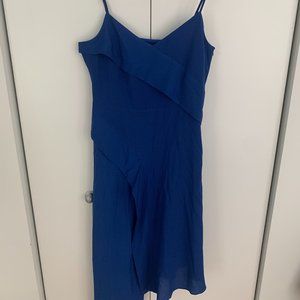 BANANA REPUBLIC MIDI DRESS WITH FRILLS US SIZE 10